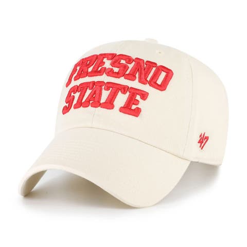 Men's '47 Sand Fresno State Bulldogs Clean Up Adjustable Hat