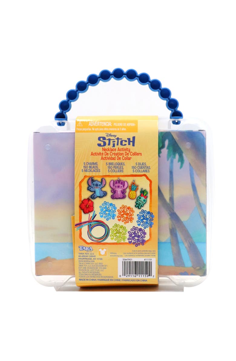 Tara Toy Necklace Activity Set Disney Stitch 160 Piece Jewelry Kit, Alternate, color, Multicolored