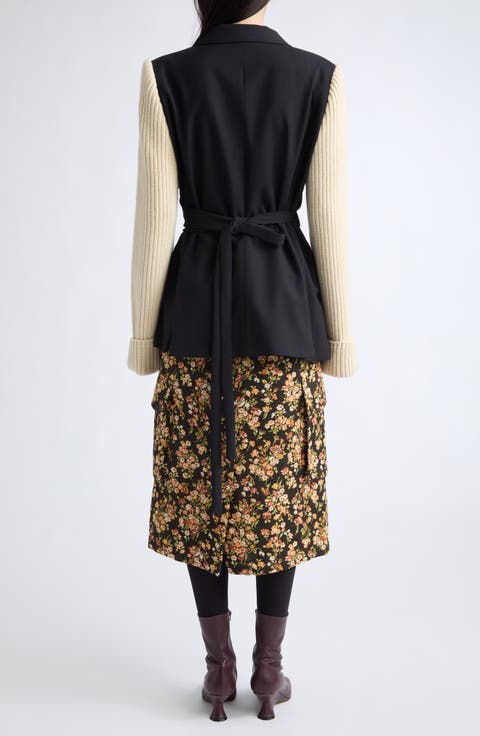 Beline Bis Crepe Jacket