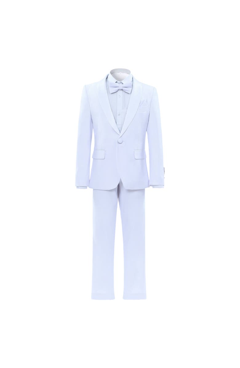 MOUSTACHE Shawl Lapel Suit, Alternate, color, White