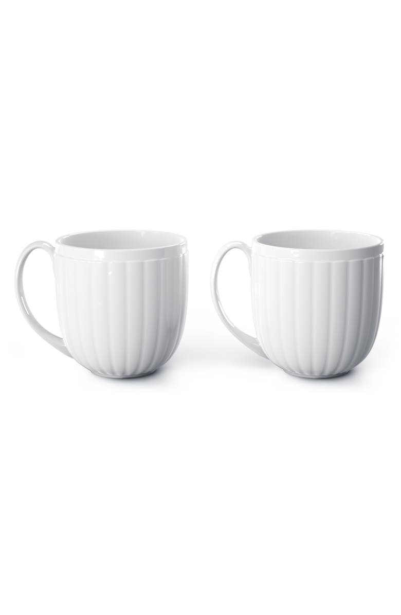 Georg Jensen Bernadotte Set of 2 Porcelain Mugs, Main, color, 