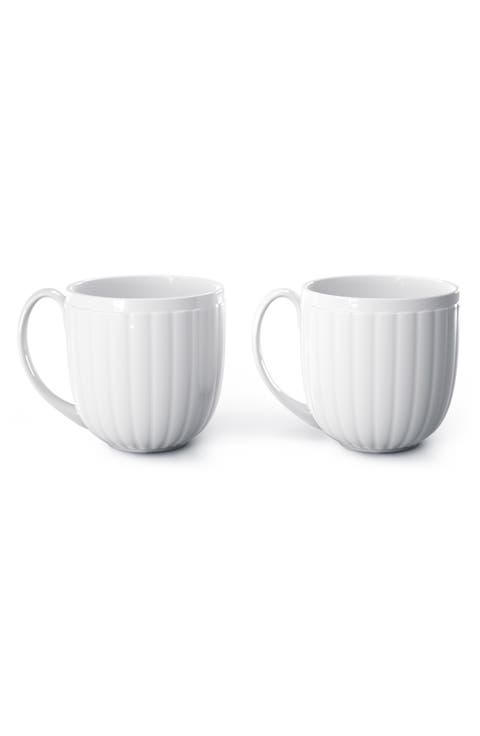Bernadotte Set of 2 Porcelain Mugs