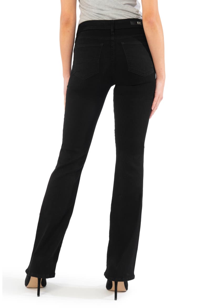 Natalie Bootcut Jeans, Alternate, color, BLACK