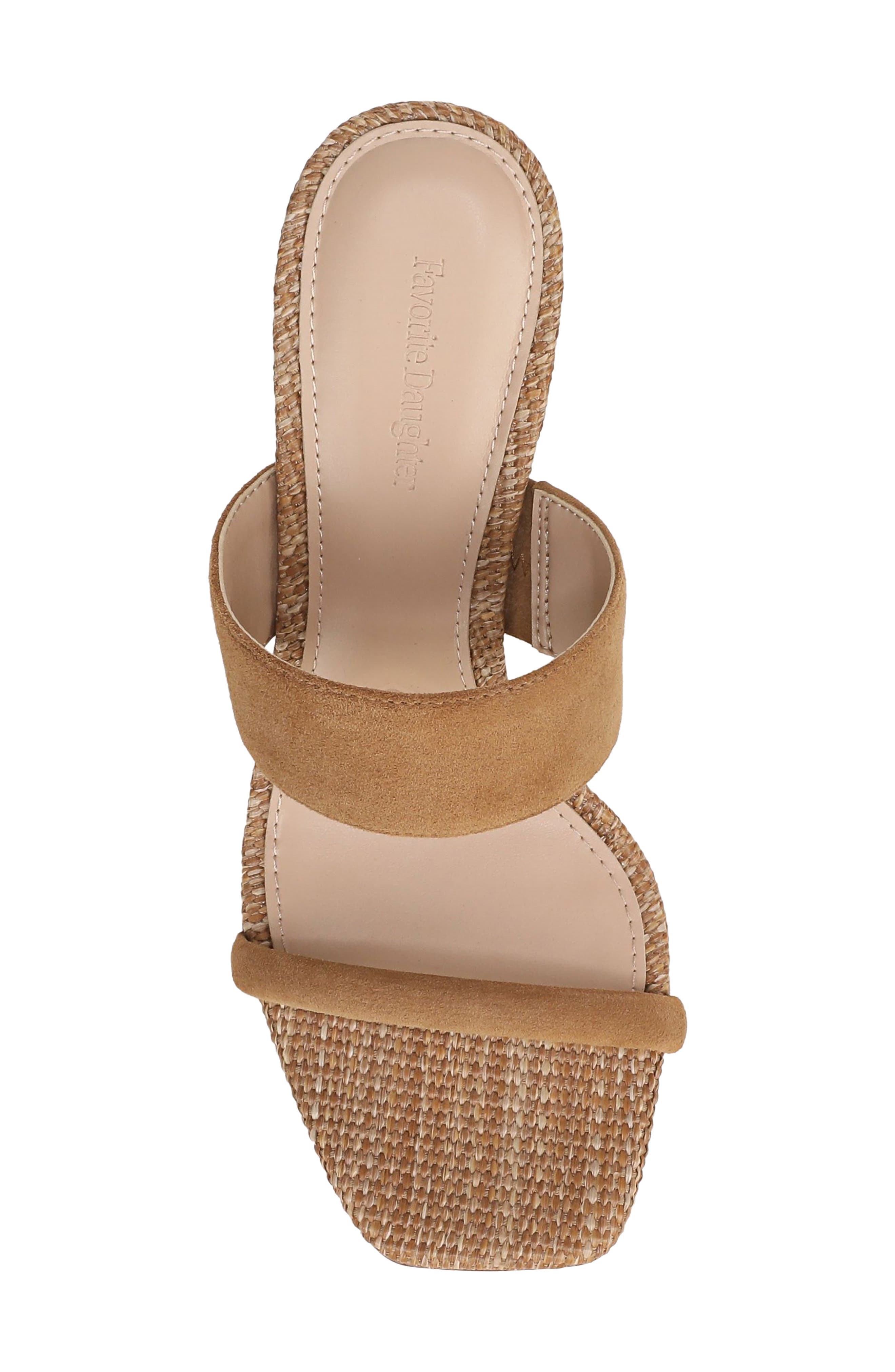 Gabi Block Heel Sandal, Alternate, color, BROWN SUGAR