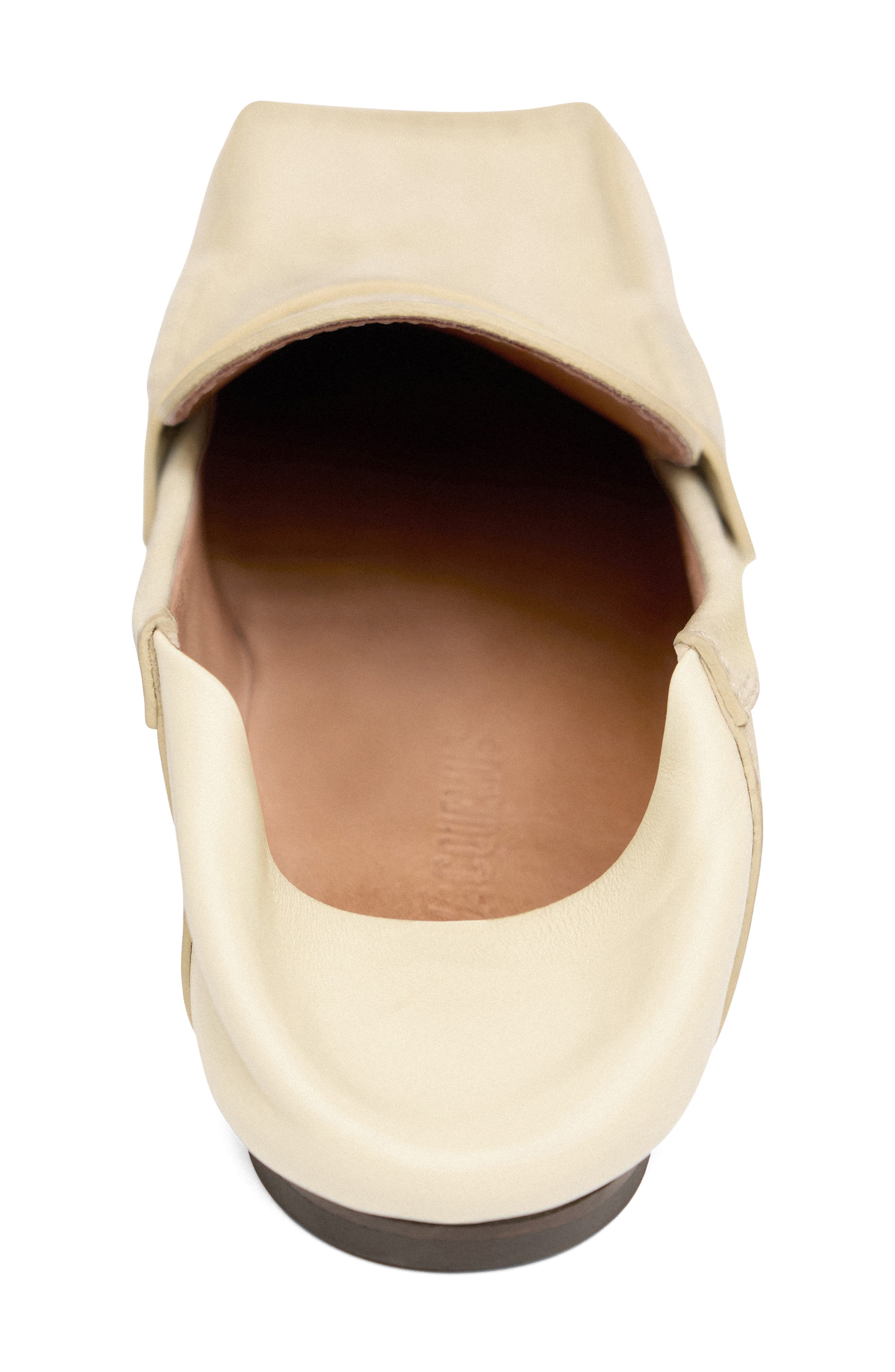 Jacquemus Les Mocassins Carré Penny Loafer, Alternate, color, Pale Yellow 205