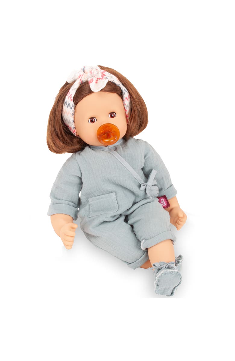 Gotz Maxy Muffin Zig Zag - 16.5" Doll, Blue Romper, Collectible Toy, Kids 3+, Alternate, color, Multicolored