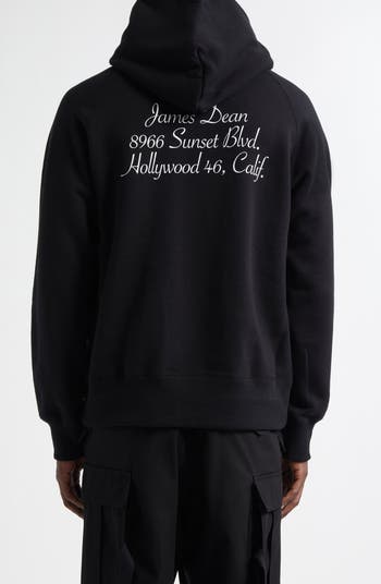 James Dean Fleece Graphic Hoodie