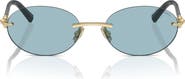 Tiffany & Co. 56mm Oval Sunglasses