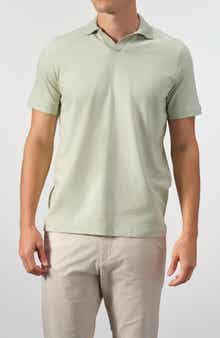 STUDIO GARNET LOS ANGELES Cotton Knit Polo