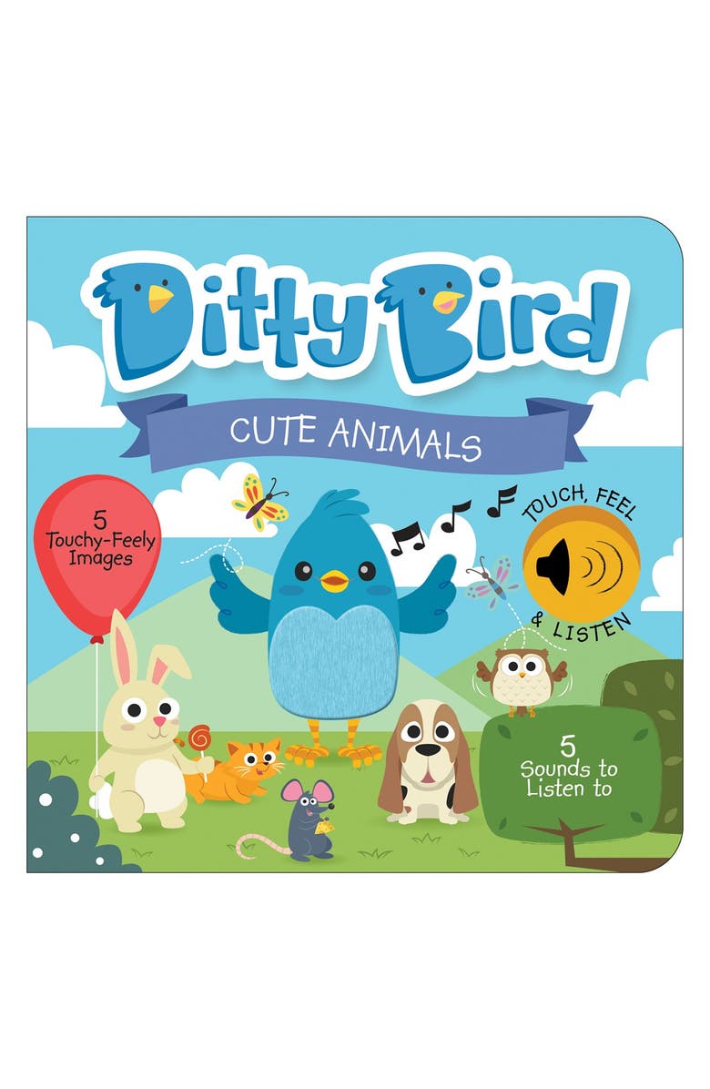 Ditty Bird Farm Animal and Cute Animal Sound Books - Set of 2, Alternate, color, Multicolor