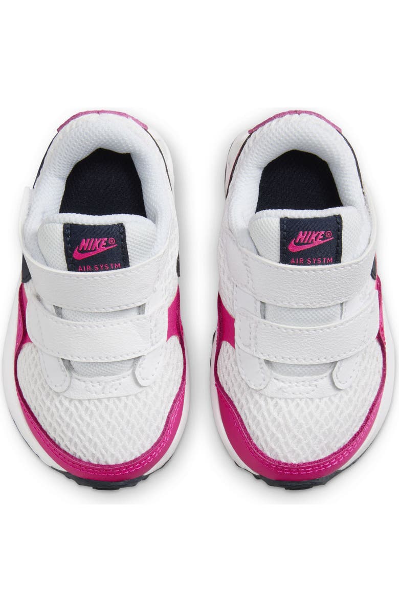 Nike Kids' Air Max SYSTM Sneaker, Alternate, color, White/ Pink/ Pure Platinum