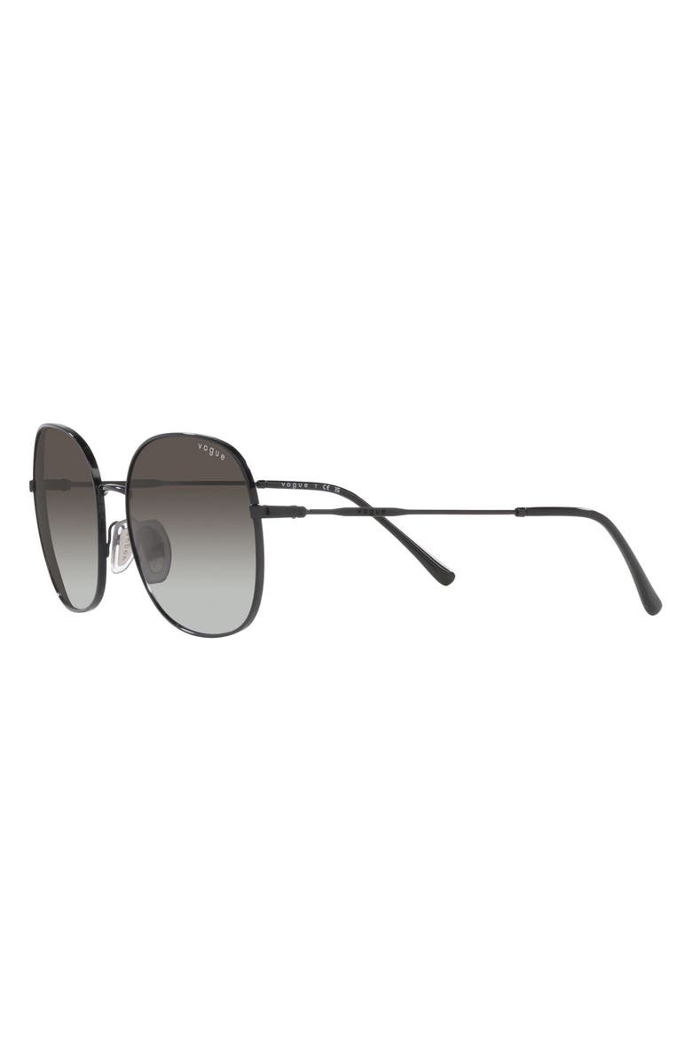 VOGUE 57mm Gradient Round Sunglasses, Alternate, color,