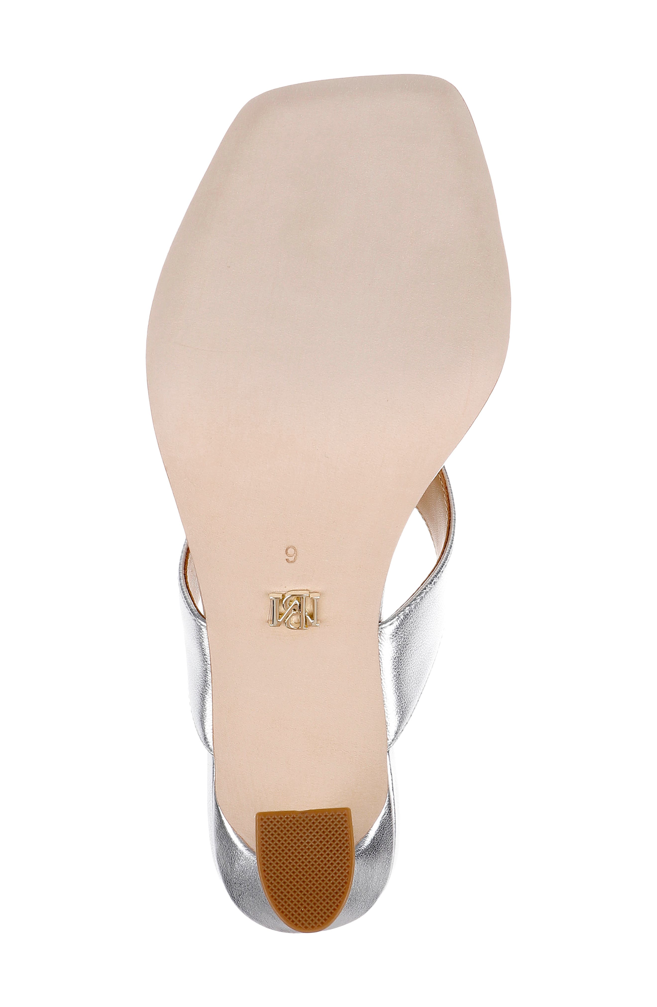 Badgley Mischka Collection Whitley Flip Flop, Alternate, color, Silver Metallic