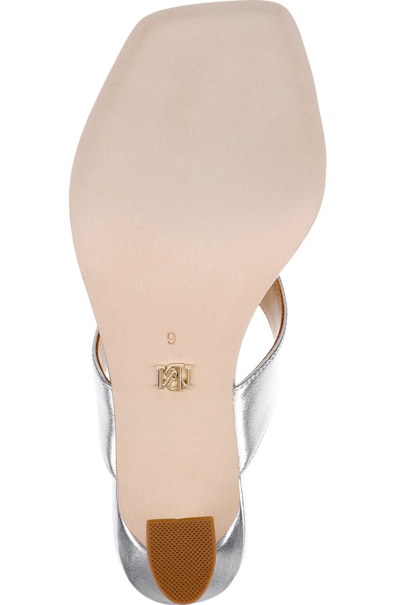 Badgley Mischka Collection Whitley Flip Flop, Alternate, color, Silver Metallic