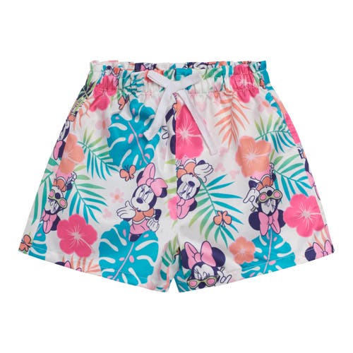Disney Mickey Mouse & Friends Button-down T-shirt & Shorts Set In Multi