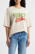 Junk Food Spicy Graphic T-Shirt