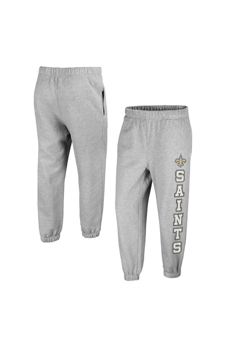 '47 Women's '47 Gray New Orleans Saints Double Pro Harper Jogger Sweatpants, Main, color, Gray