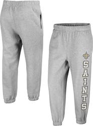 '47 Women's '47 Gray New Orleans Saints Double Pro Harper Jogger Sweatpants