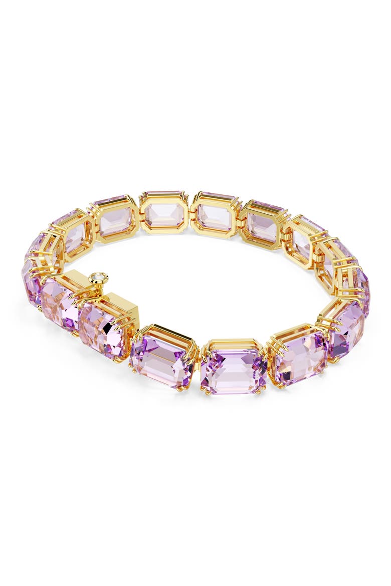 Millenia Crystal Bracelet, Alternate, color, PURPLE