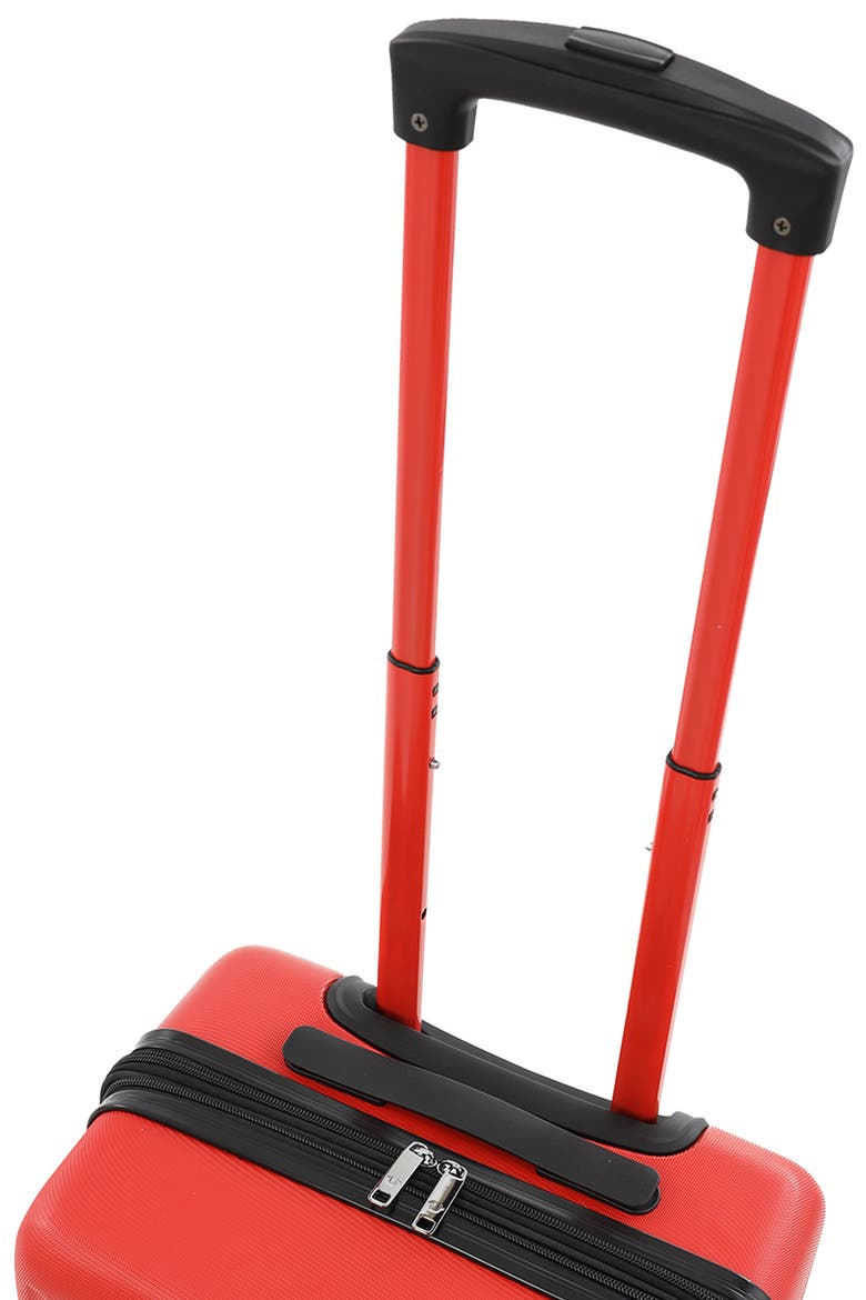 21-Inch Hardside Spinner Carry-On Suitcase, Alternate, color, RED