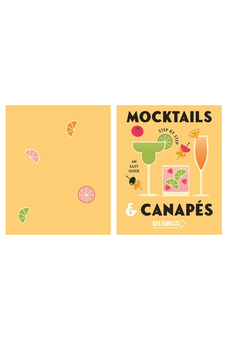 Mocktails & Canapé Book, Alternate, color, PINK