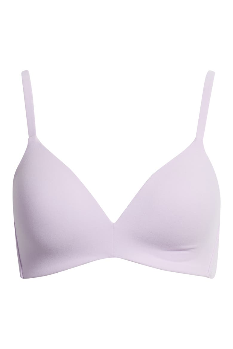 How Perfect Wire Free T-Shirt Bra, Alternate, color, ORCHID BLO