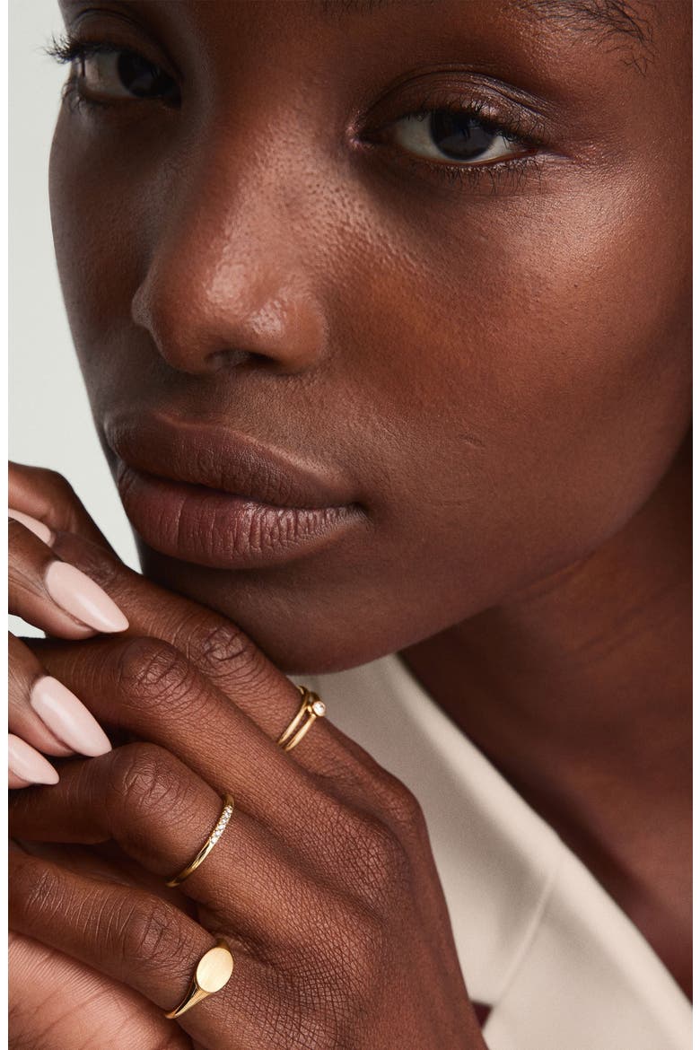 Diamonds Line Ring, Alternate, color, 10k Yellow Gold