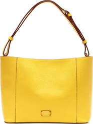 Frances Valentine June Tumbled Leather Hobo Bag