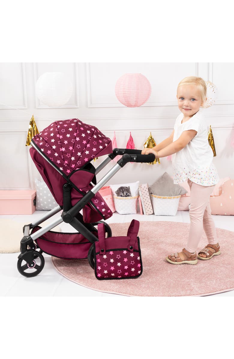 Bayer Design Pram Xeo, Dolls Up to 18", Ages 3+, Alternate, color, Purple