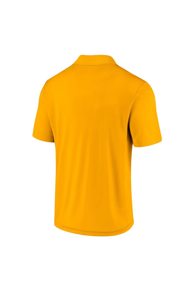 Men's Fanatics Branded Gold Pittsburgh Steelers Component Polo, Alternate, color, Gold