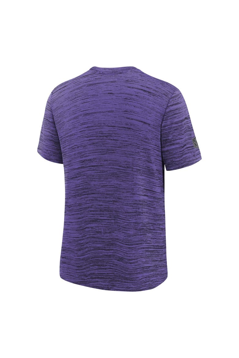 Youth Nike  Purple Minnesota Vikings Sideline Velocity Dri-FIT T-Shirt, Alternate, color, Purple