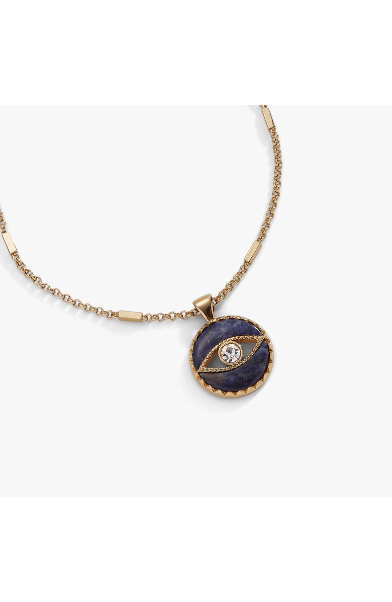 Alex and Ani Evil Eye Necklace, Alternate, color, 