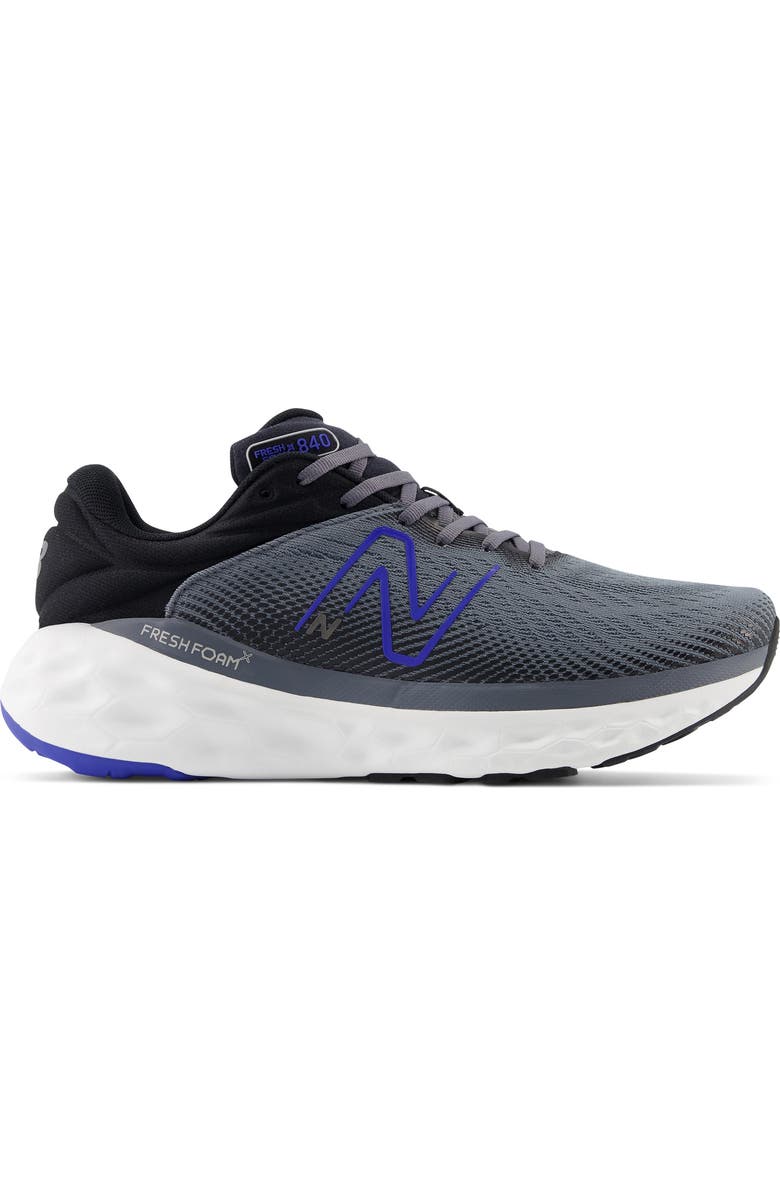 New Balance Fresh Foam X 840v1 Sneaker, Alternate, color, Castlerock/ Marine Blue