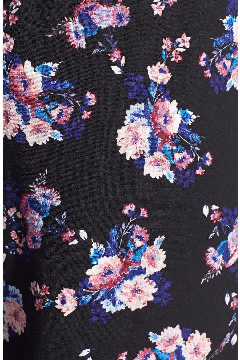 Track Pants, Alternate, color, MAUVE/ FLORAL PRINT