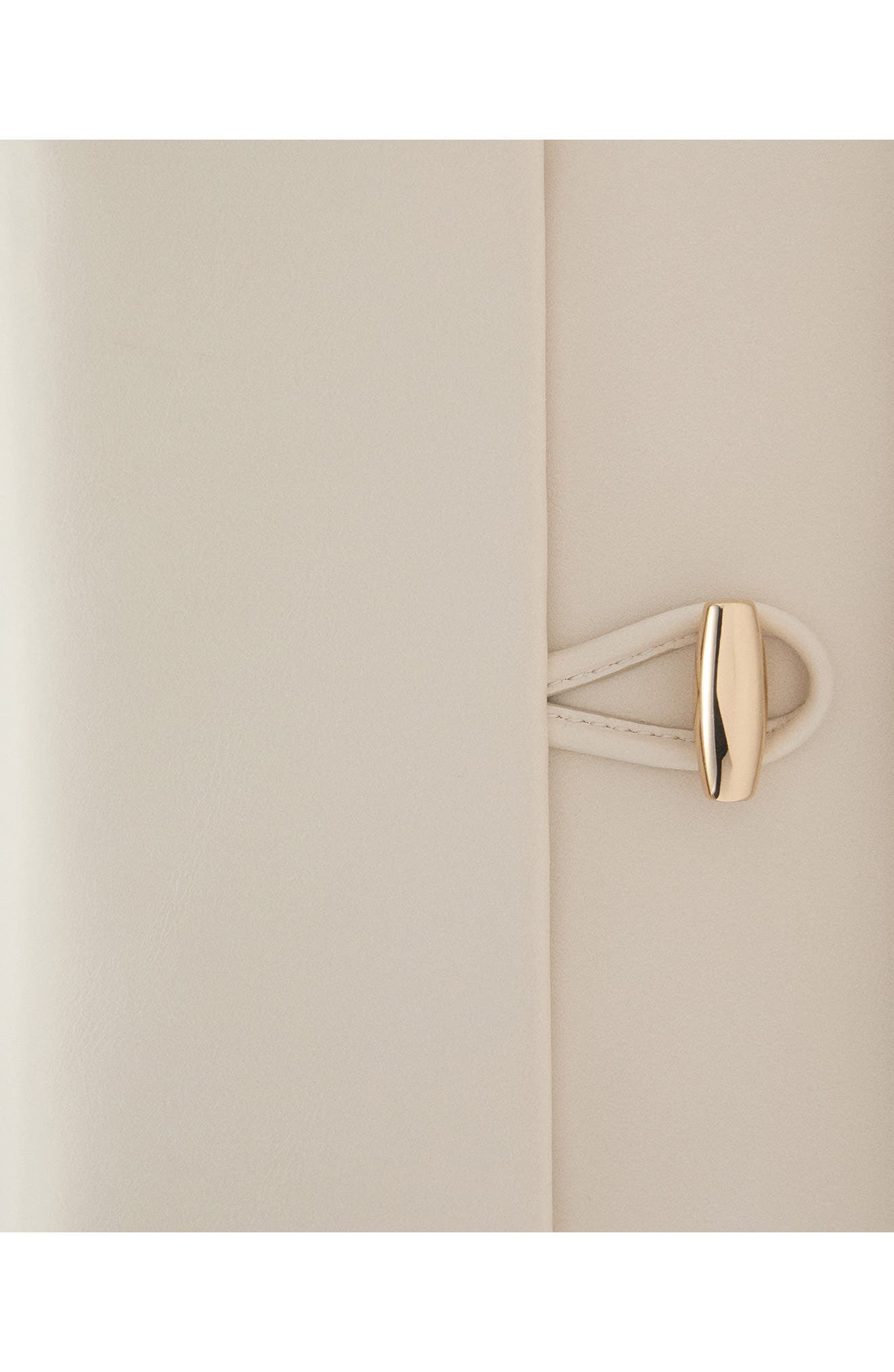 MANGO Faux Leather Shoulder Bag, Alternate, color, Off White