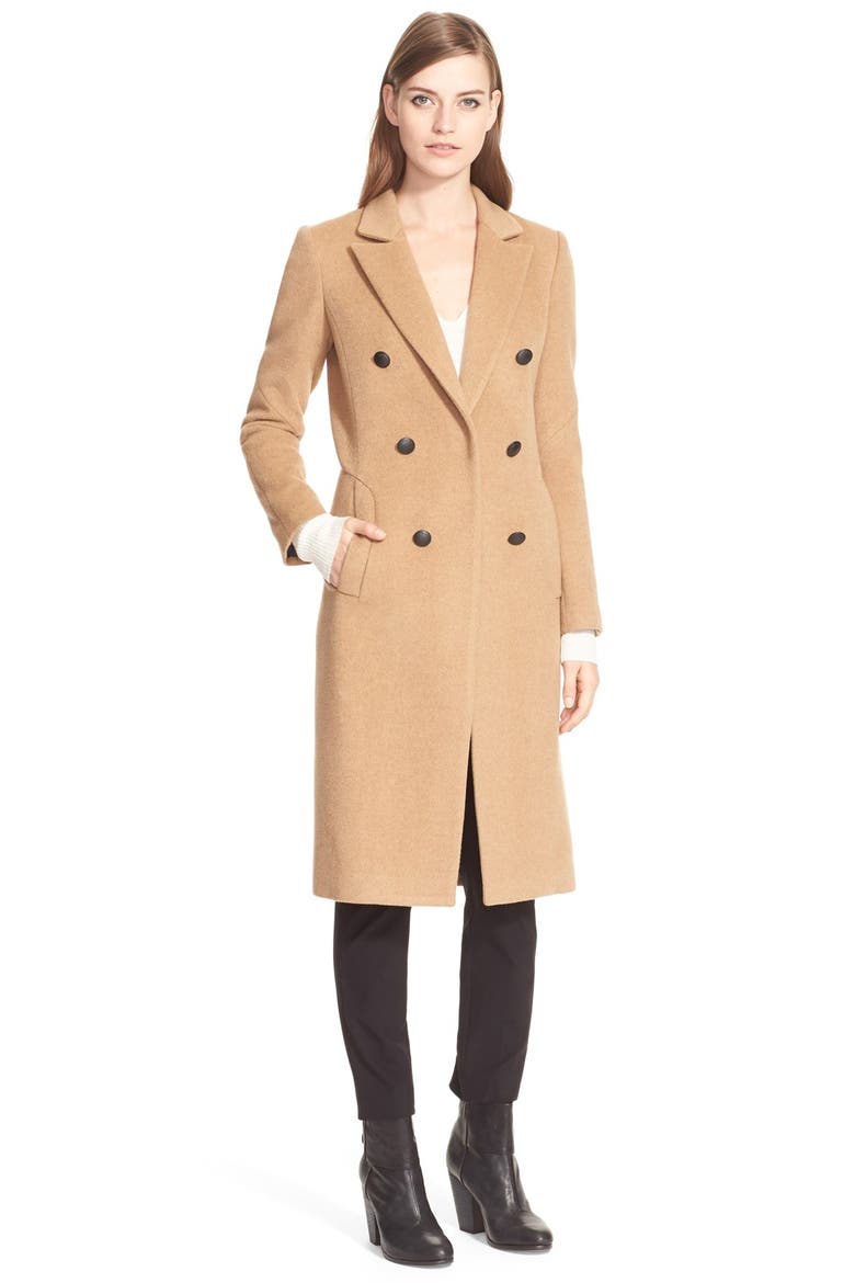 'Faye' Coat, Main, color, CAMEL