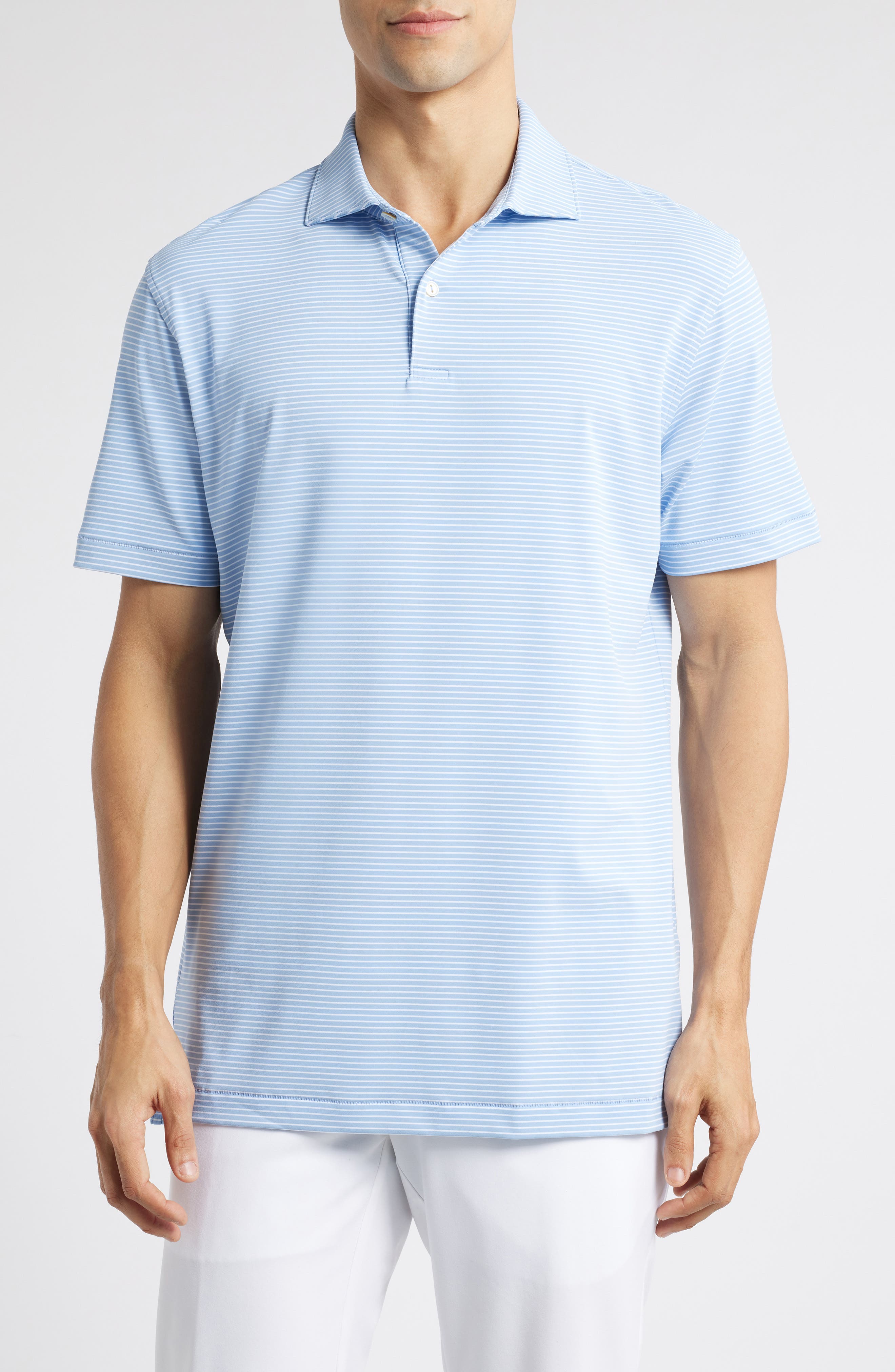 Peter Millar Crown Crafted Ballad Stripe Performance Polo