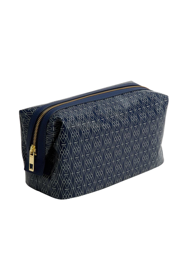 Signature Washbag, Alternate, color, Signature Blue
