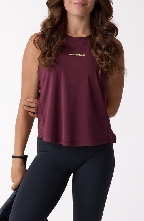 Centerline Athletics Tank In Purple
