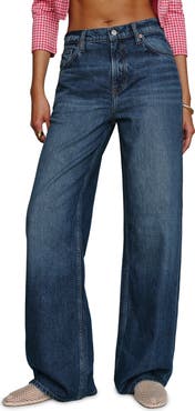 Reformation Palmer High Waist Baggy Wide Leg Jeans