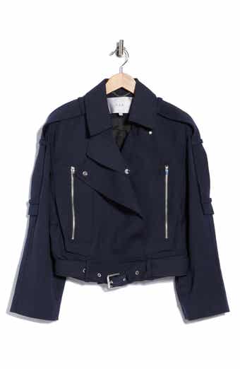 Marvin Wool Blend Moto Jacket