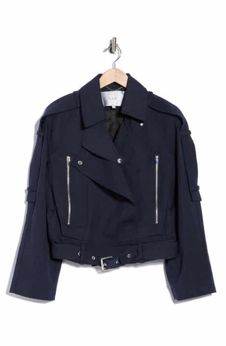 Marvin Wool Blend Moto Jacket