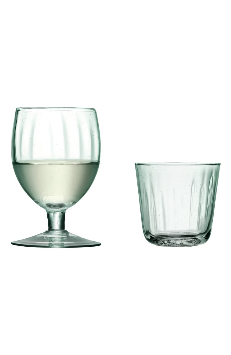 GOODEE x LSA International Mia 8-Piece Wine Glass & Tumbler Set, Main, color, 