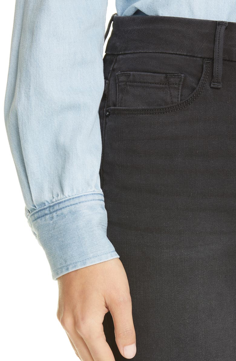 FRAME Le Mini Bootcut Jeans, Alternate, color, 