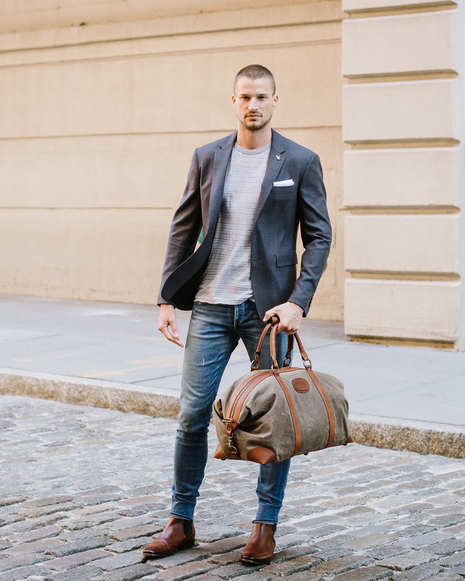 Twain 22" Waxed Canvas Weekender, Alternate, color, Olive