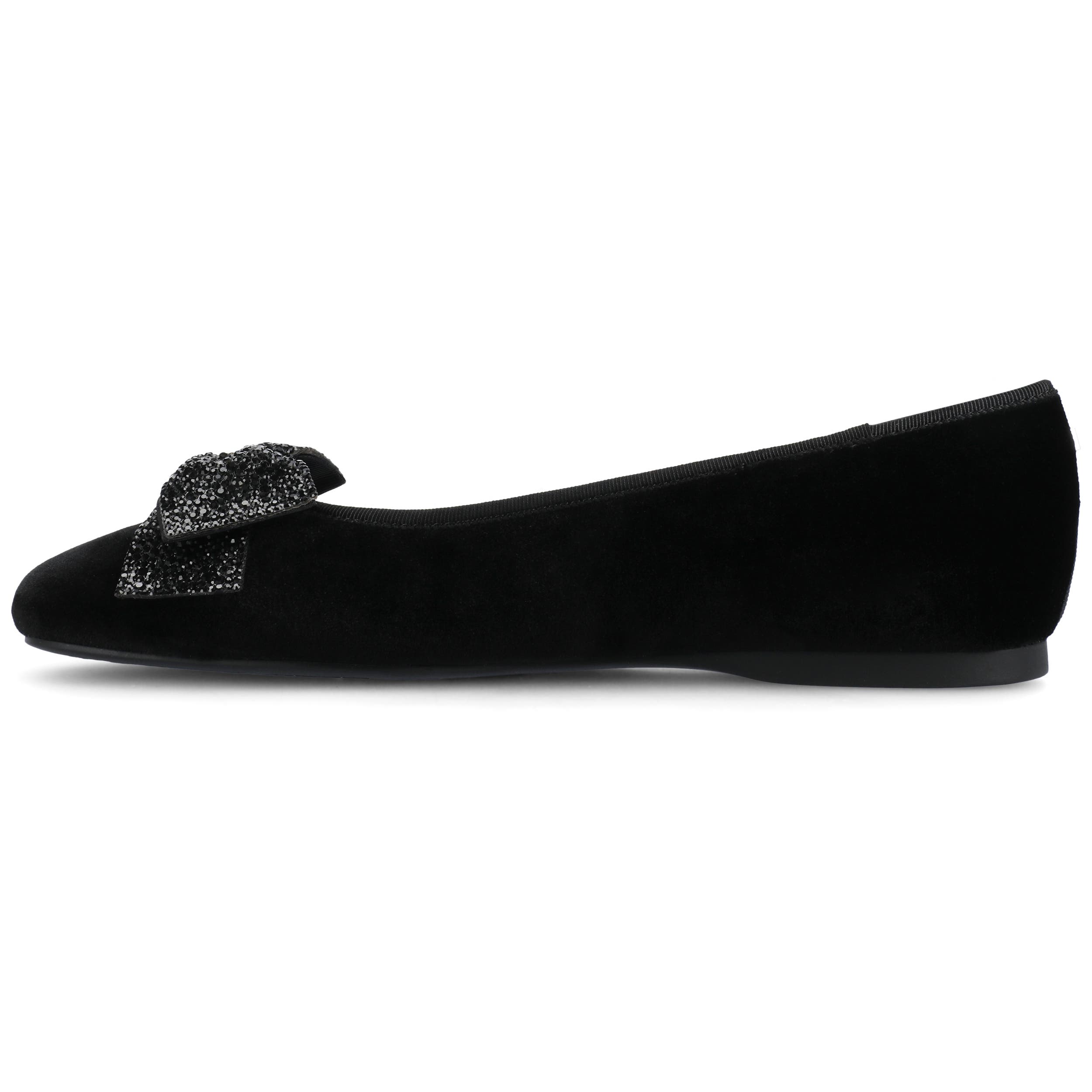 Birdies The Hummingbird Jewelry Bow Loafer, Alternate, color, Black