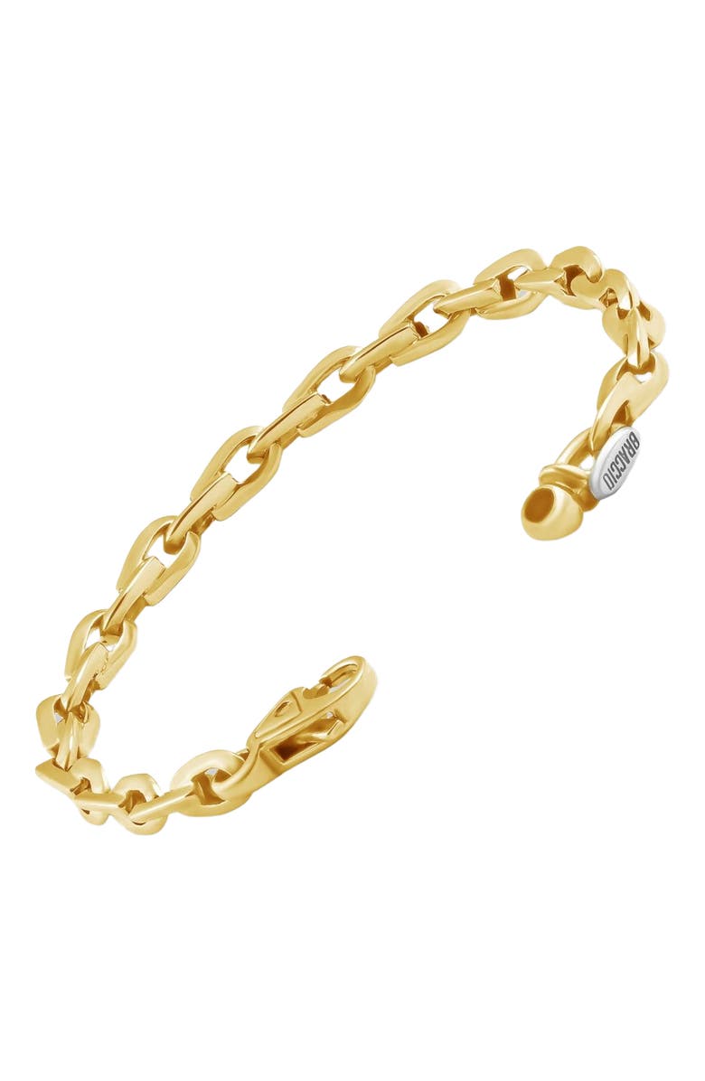 Bliss Diamond Men's 14k Gold (17gram) or Platinum (31gram) 6mm Link Bracelet 8.5", Alternate, color, 