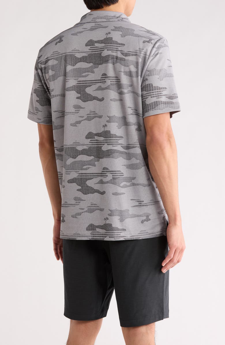 TravisMathew Skywind Golf Polo, Alternate, color, Heather Medium Grey