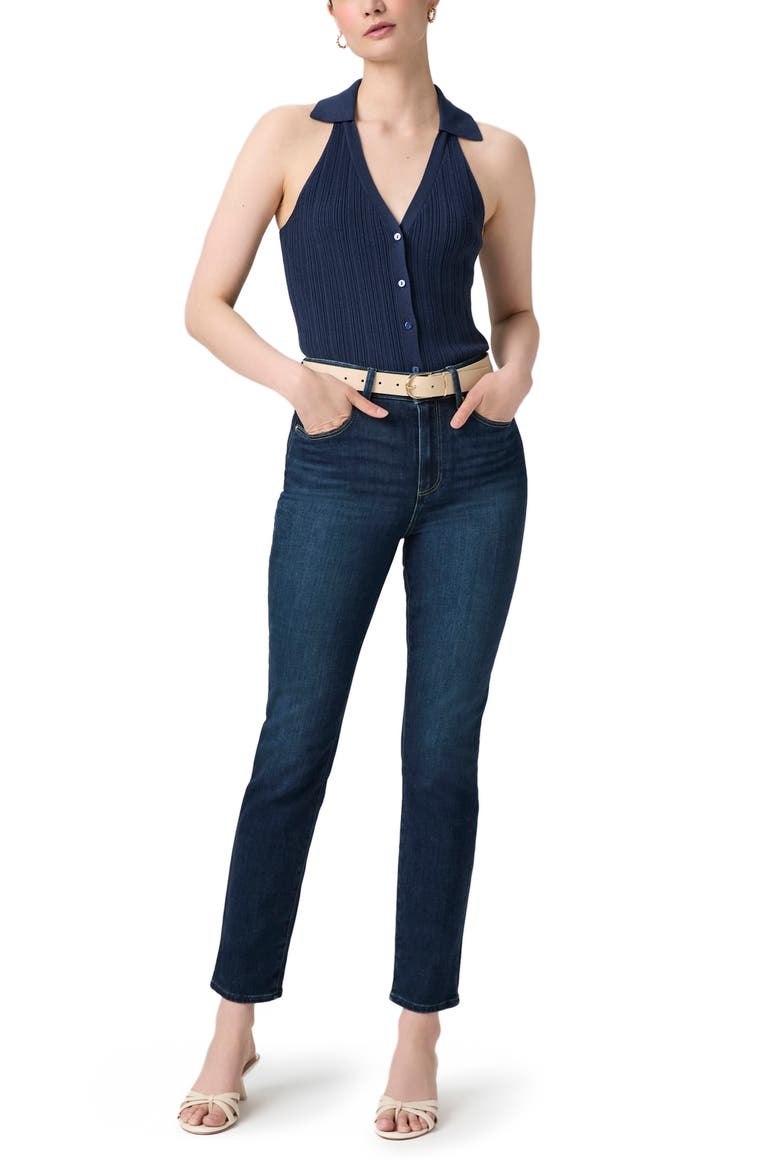Gemma High Waist Cigarette Jeans, Alternate, color, BERLIN