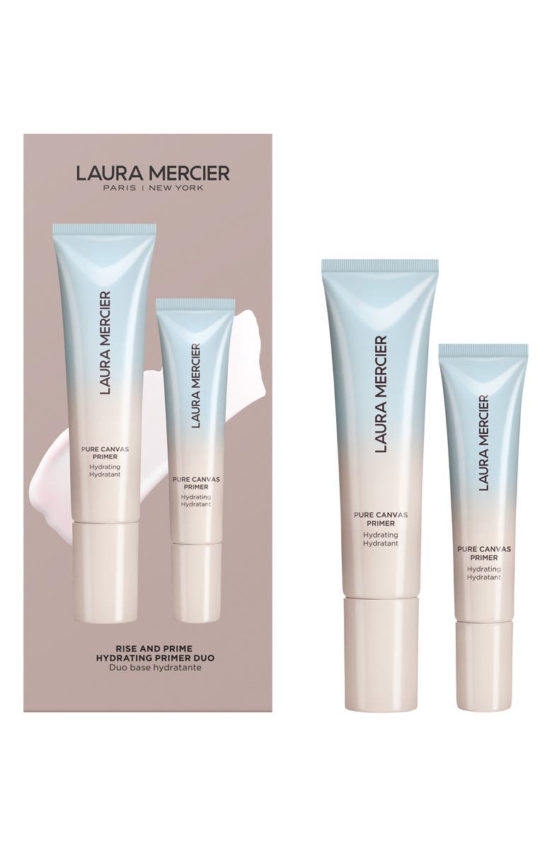 Laura Mercier Rise & Prime Hydrating Primer Duo $71 Value, Main, color, 